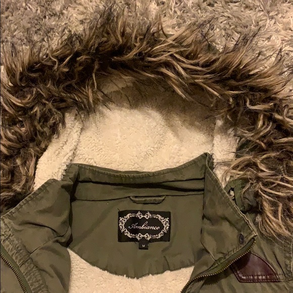 Army Green Trench Coat - Picture 3 of 3